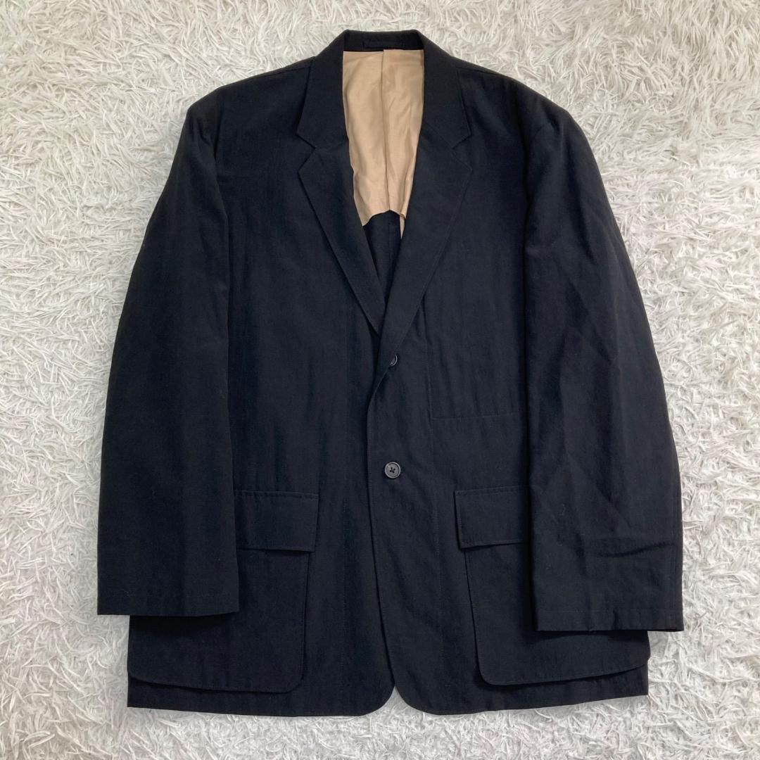 16046✨美品✨ワイズフォーメン ジャケット 茶タグ 黒 ブラック M
