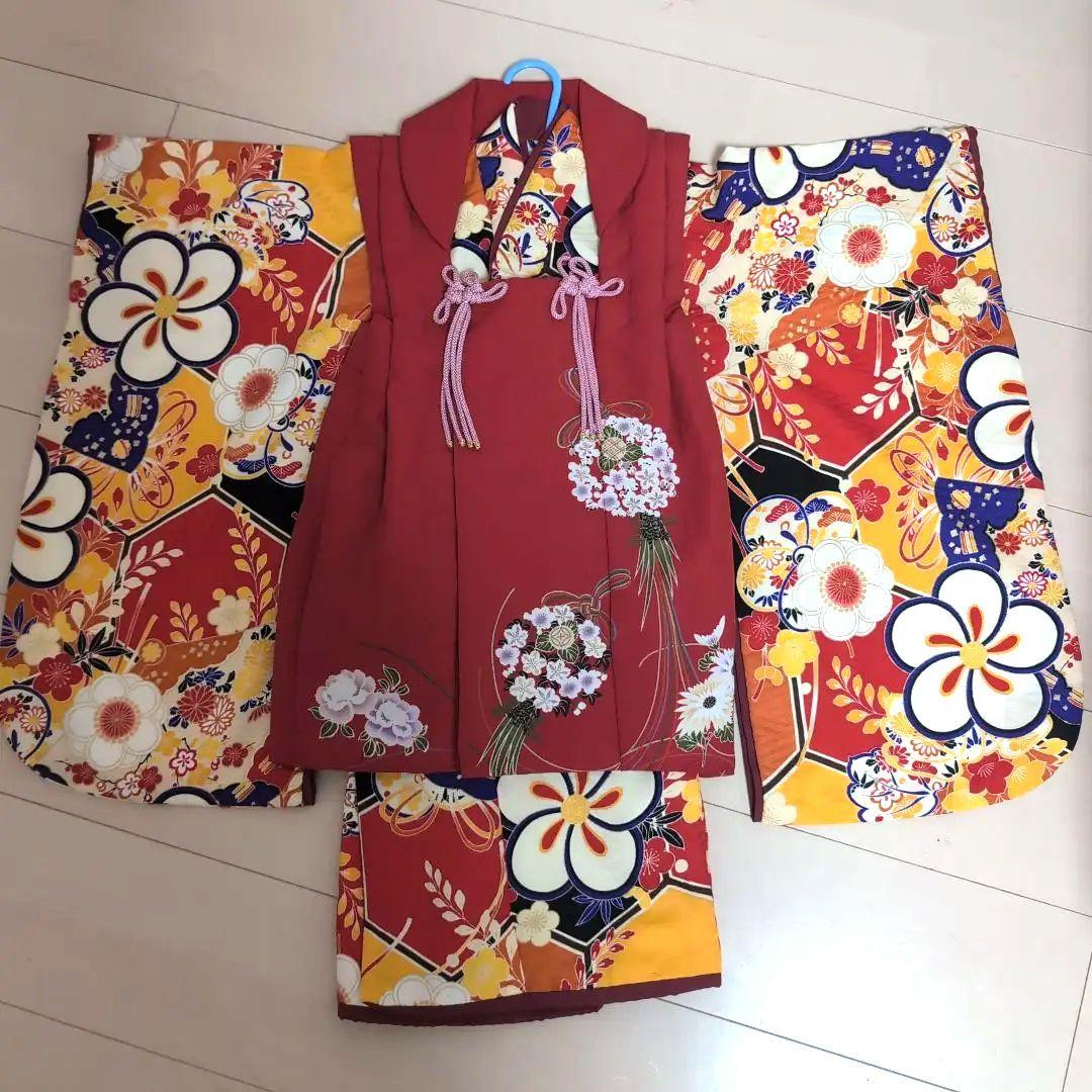 七五三　着物　九重　3歳