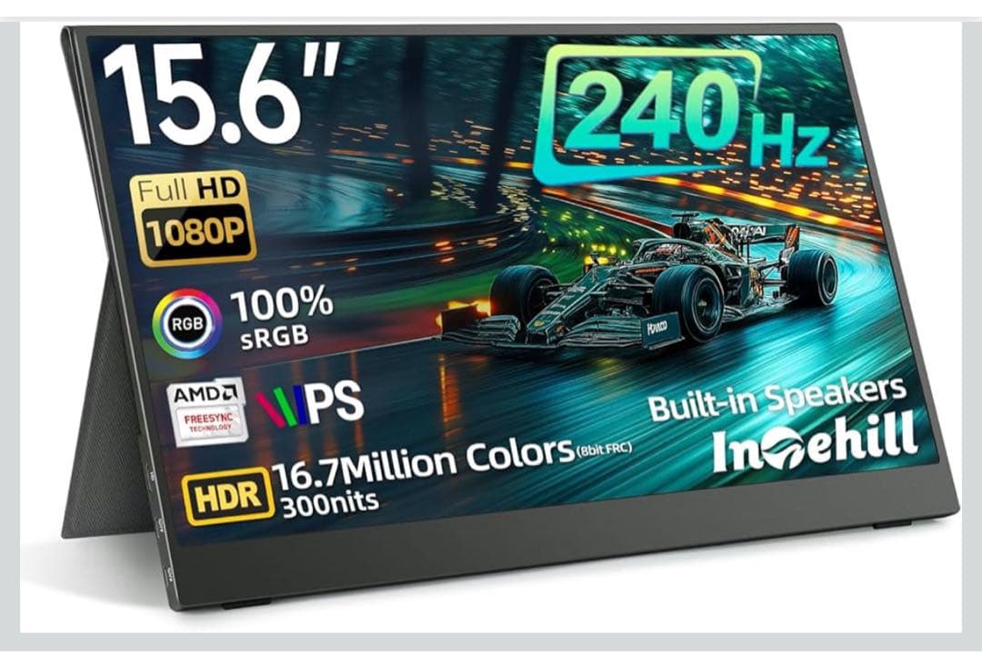 ゲーミングに最適‼️15.6インチ モバイルモニター フルHD