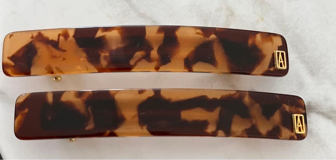 アレクサンドルドゥパリ TIMELESS BASIC バレッタ6cm 2個セット