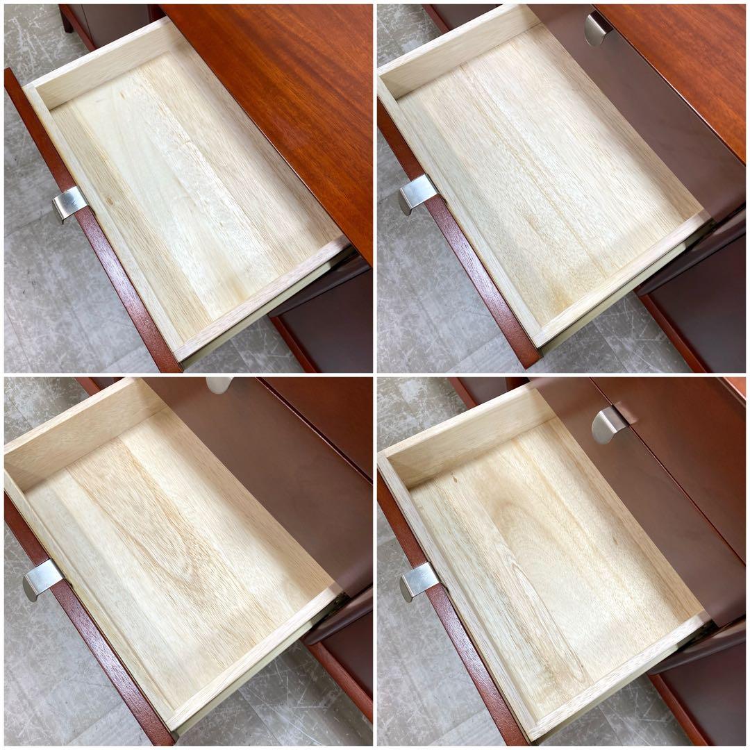 訳あり アウトレット展示品 DENコーポレーション キャビネット マホガニー11