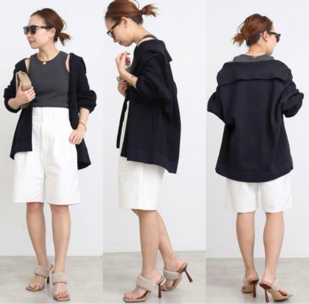 MUSE deドゥーズィエムクラス　ハーフパンツ　36 ホワイト