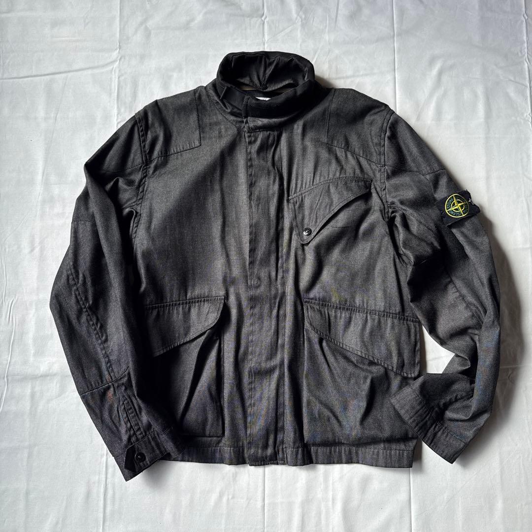 90s〜00s archive Stone  ブラックジャケット