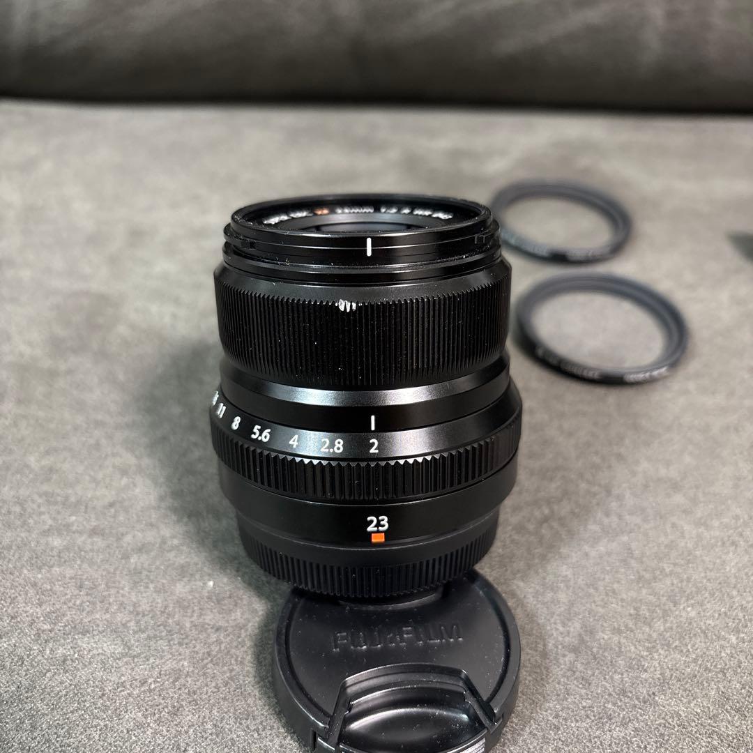 XF23mmF2 R WR [ブラック] レンズフィルター2枚付き