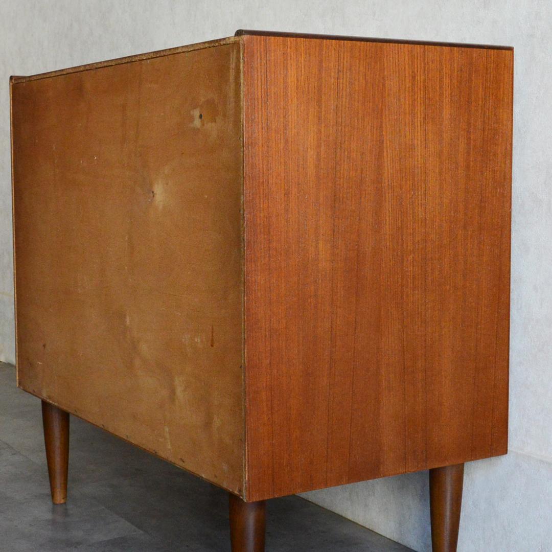 ミルメルシィ　 デンマーク チーク３段チェスト 北欧家具 北欧デザイン