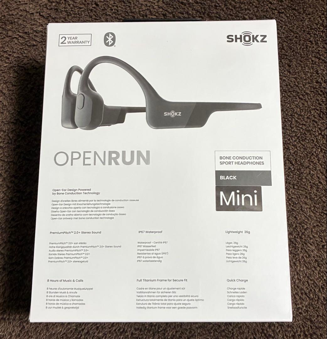 【新品未開封】SHOKZ OPENRUN Mini SKZ-EP-000012