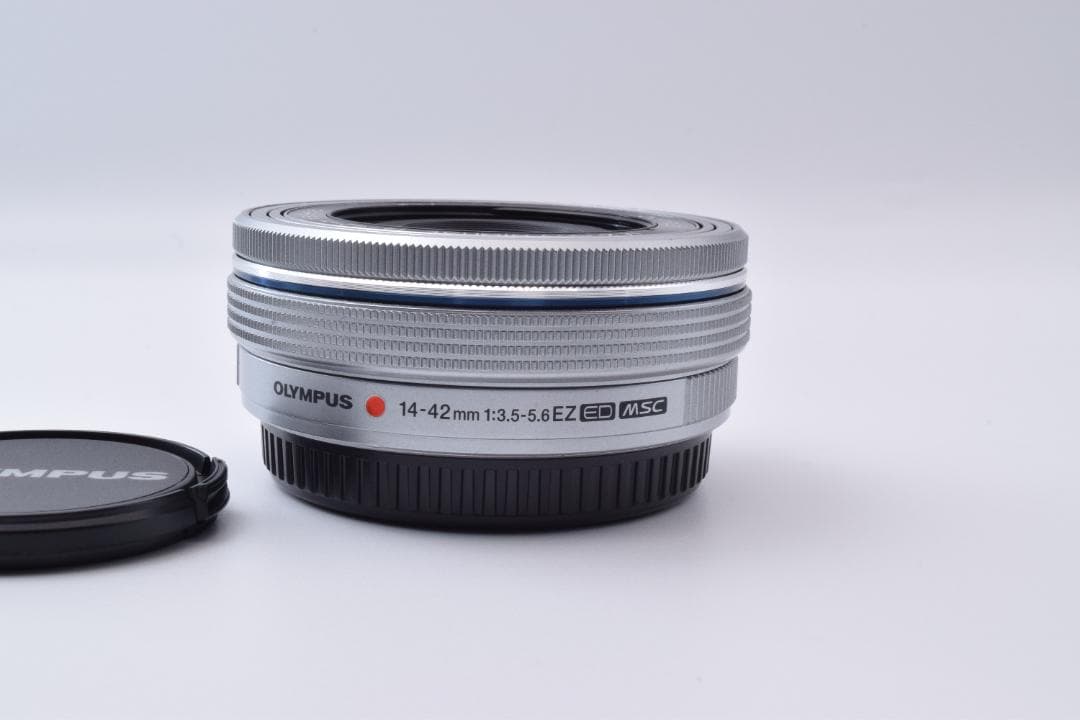 #48b 美品 オリンパス 電動パンケーキ ズームレンズ 14-42mm EZ