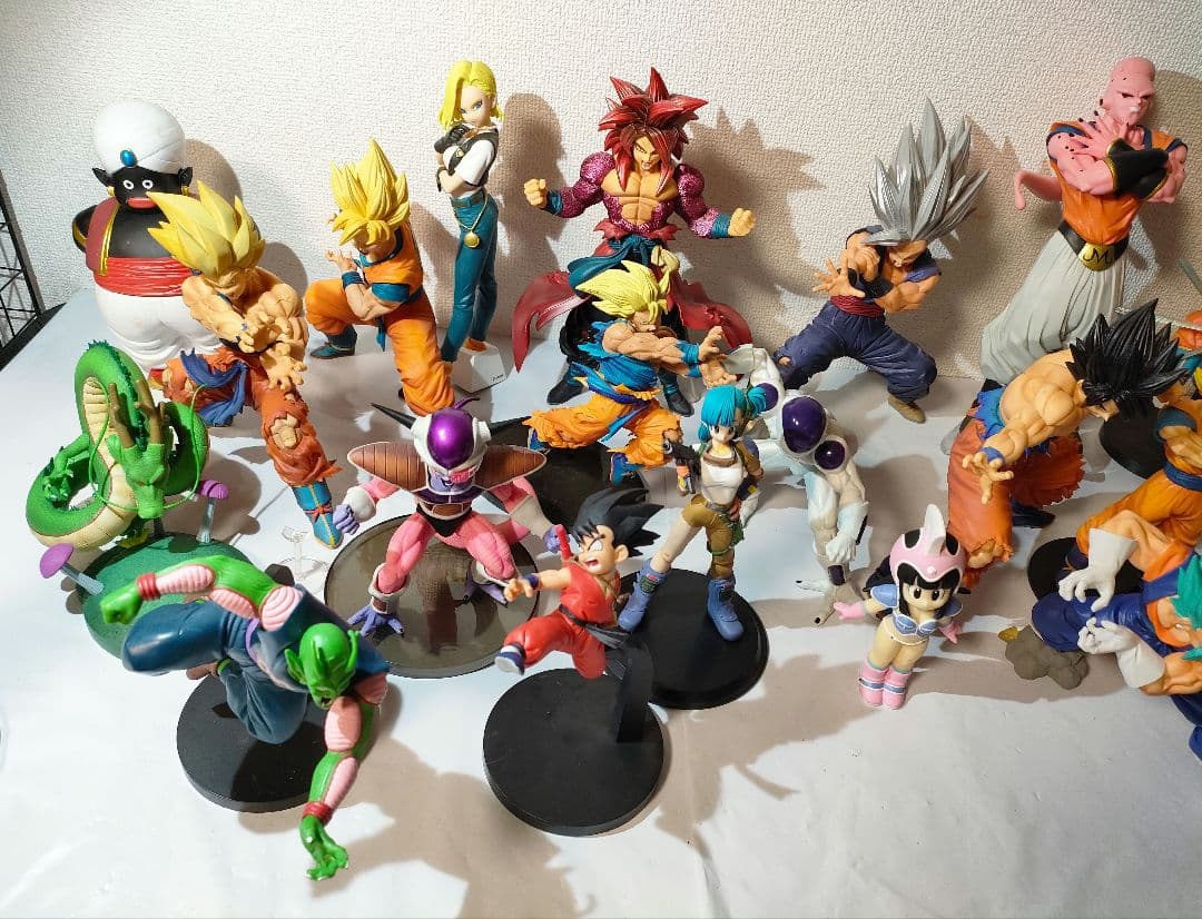 ☆　ドラゴンボールフィギュア　まとめ売り　ブウ　孫悟空　ゴジータ　孫悟飯　ポポ