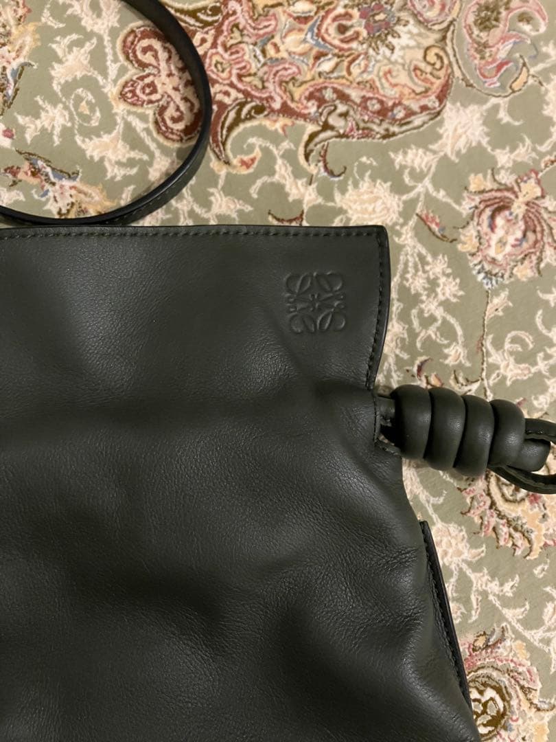 【犬キチ・売約済み】LOEWE ロエベ　フラメンコクラッチ　ミディアム