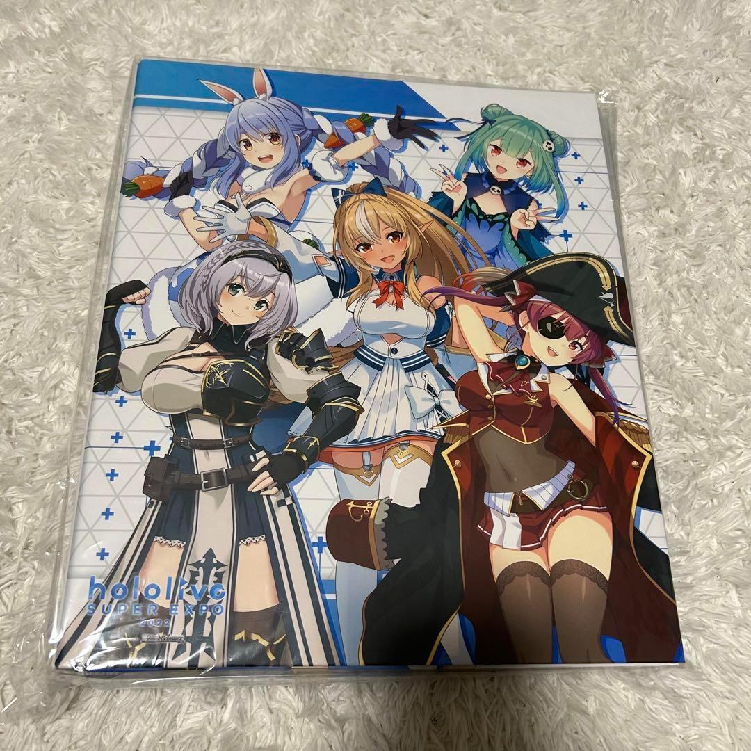 ホロライブ　カードバインダー　ファイル　3期　4期　ホロカード