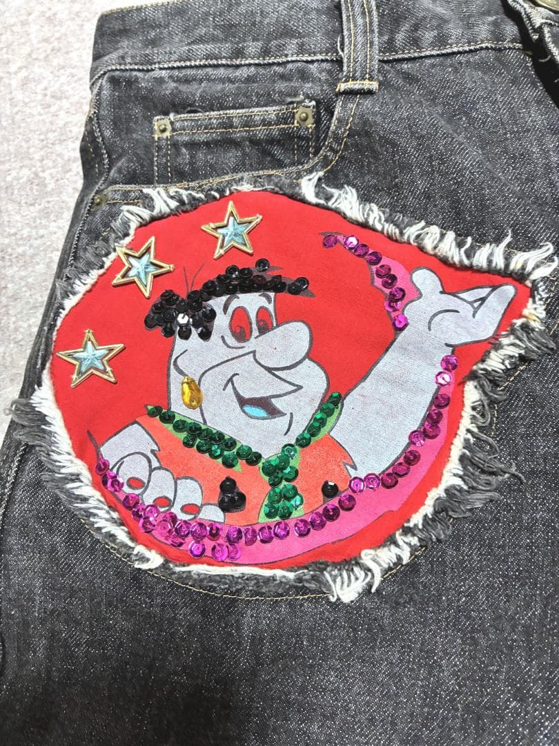 FICCE(フィッチェ) ヨシユキコニシ チキチキマシン ブラックデニム 美品