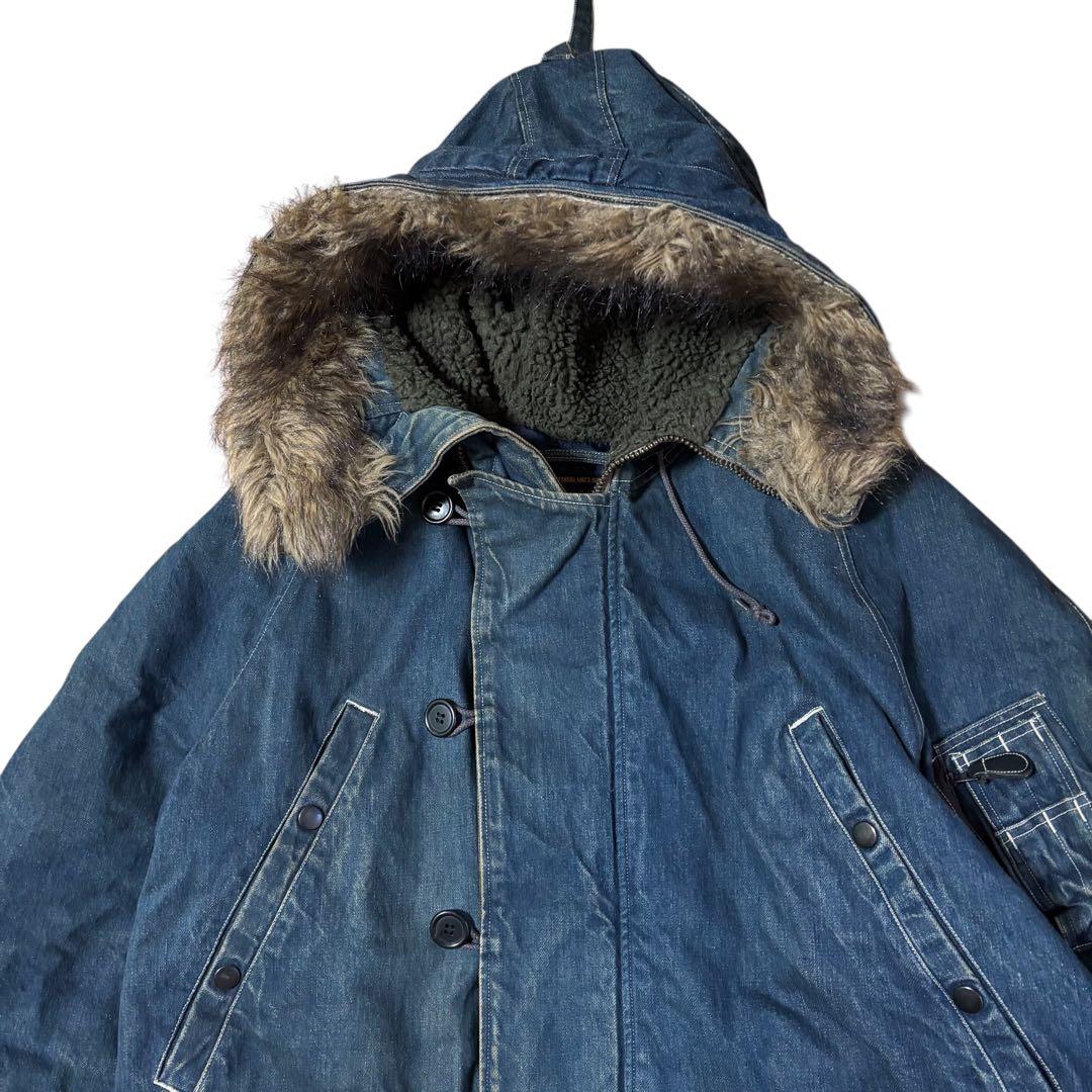 BEAMS BUZZ RICKSON'S N-3B デニム ミリタリージャケット