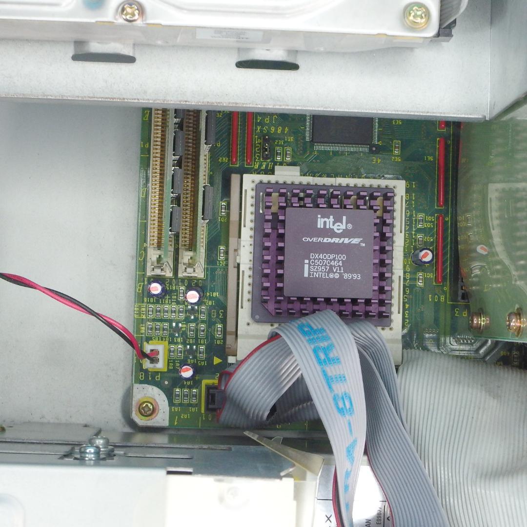 【動作品】NEC PC-9801BX3 インテル486DX＋IDE-HDD内蔵