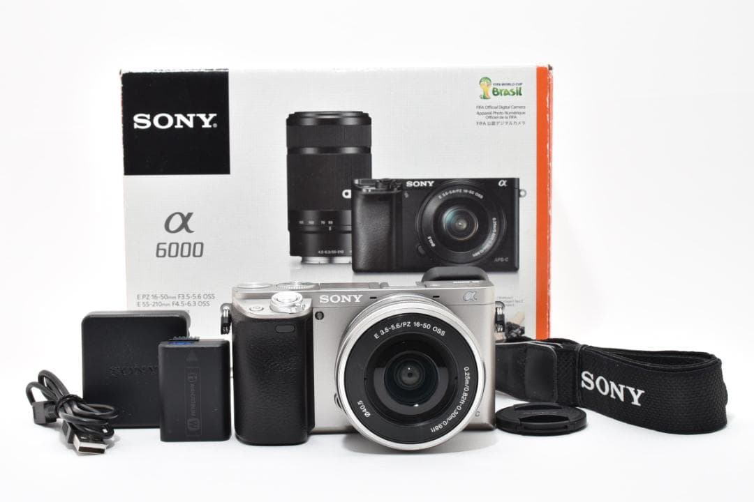 ソニー　SONY α6000 レンズキット S数1075回 安心の動作確認済品