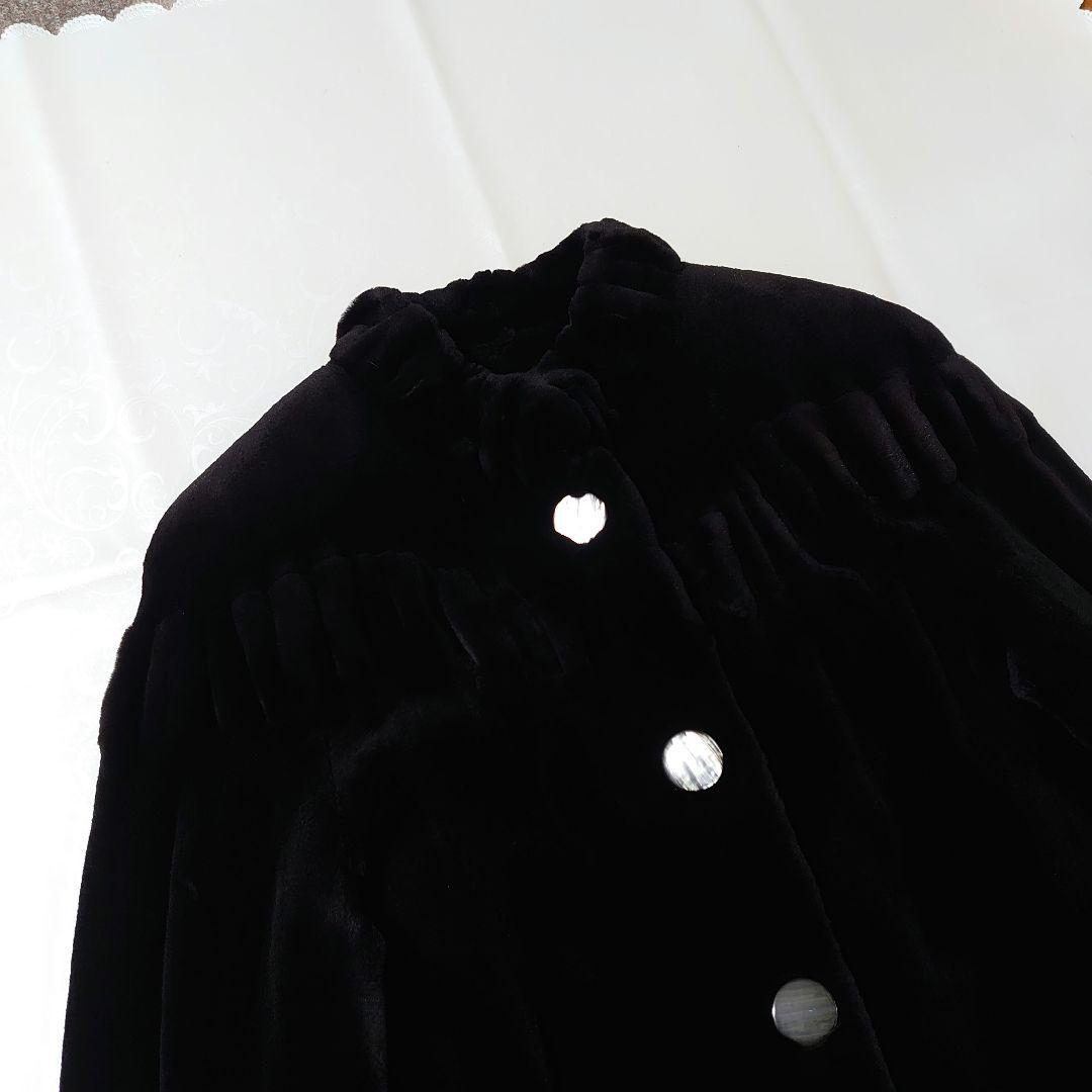 CRESCE MOONBAT リアルファーコート 毛皮コート ムーンバット