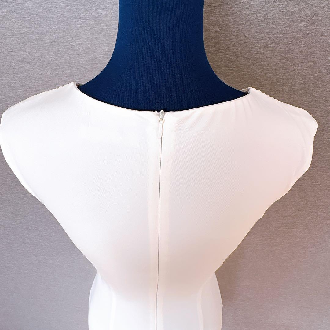 ☘️無料匿名配送 花柄 ワッフル素材 タイトワンピ 海外デザイン キャバドレス