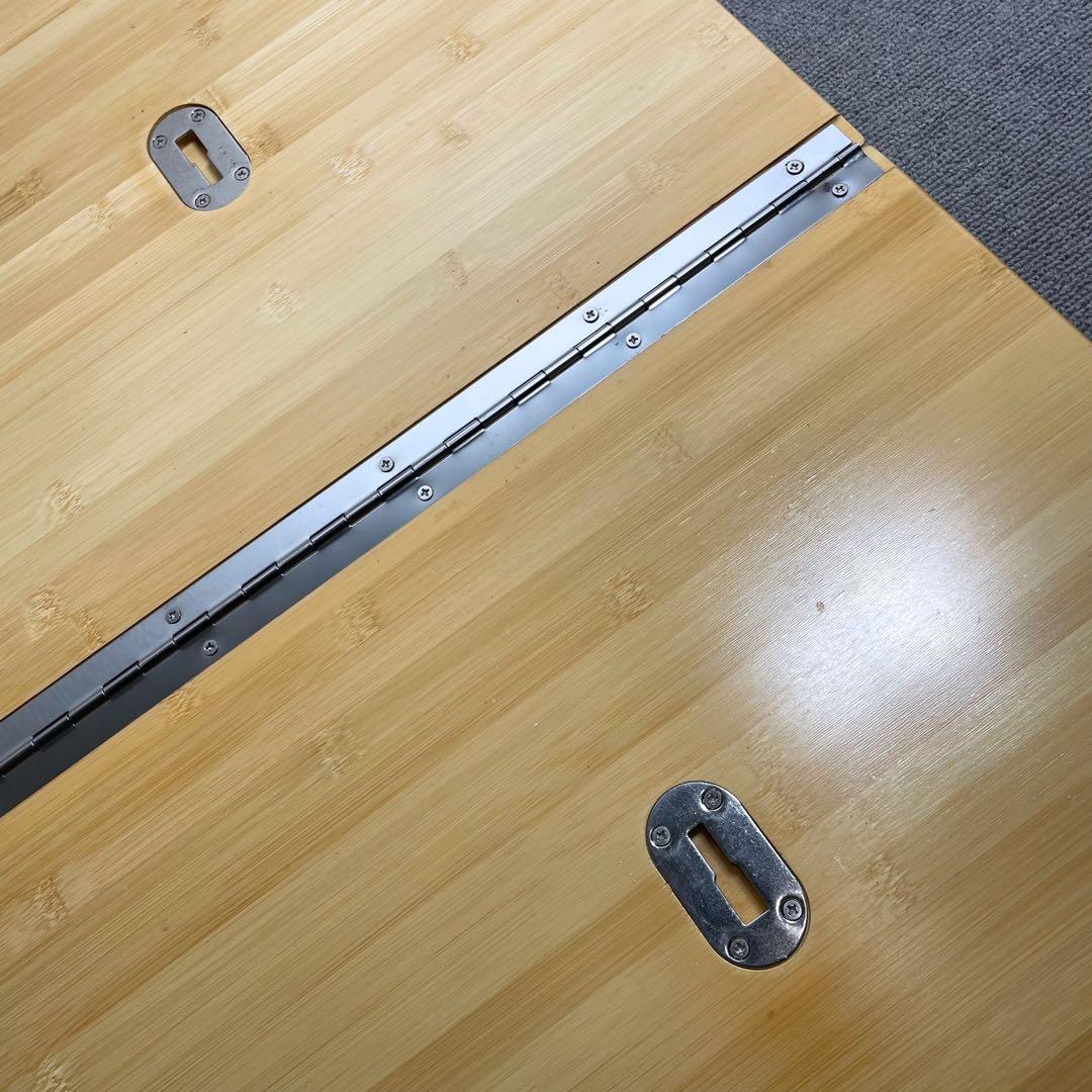  peak　LV-121T　アジャスタブルFテーブル竹　廃盤希少品