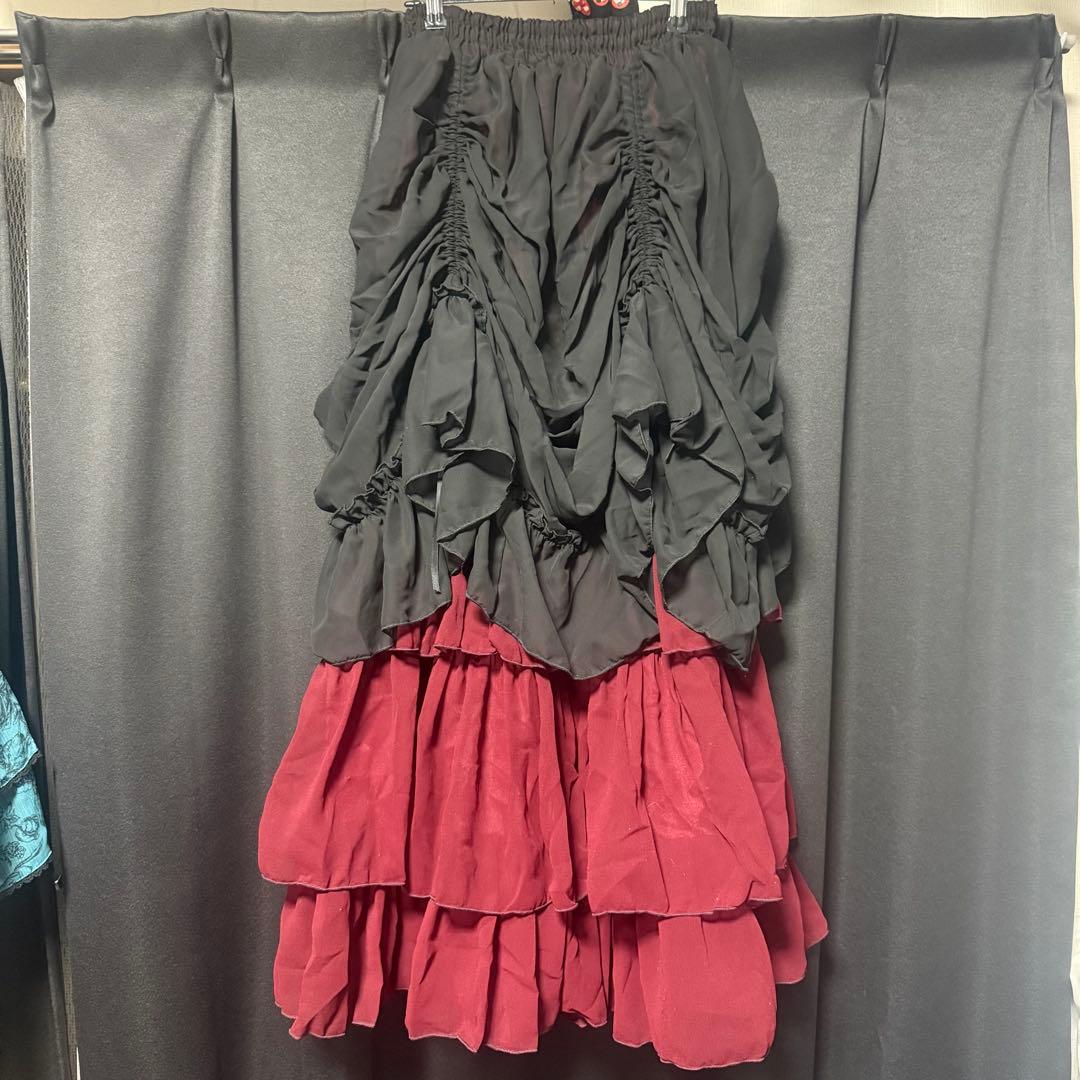 ATELIER PIERROT ロングバッスルスカート