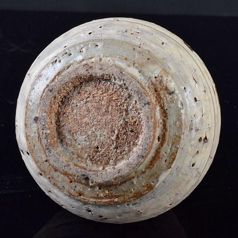 朝鮮美術　李朝　鶏龍山　鉄絵　花文　徳利　V　R8001