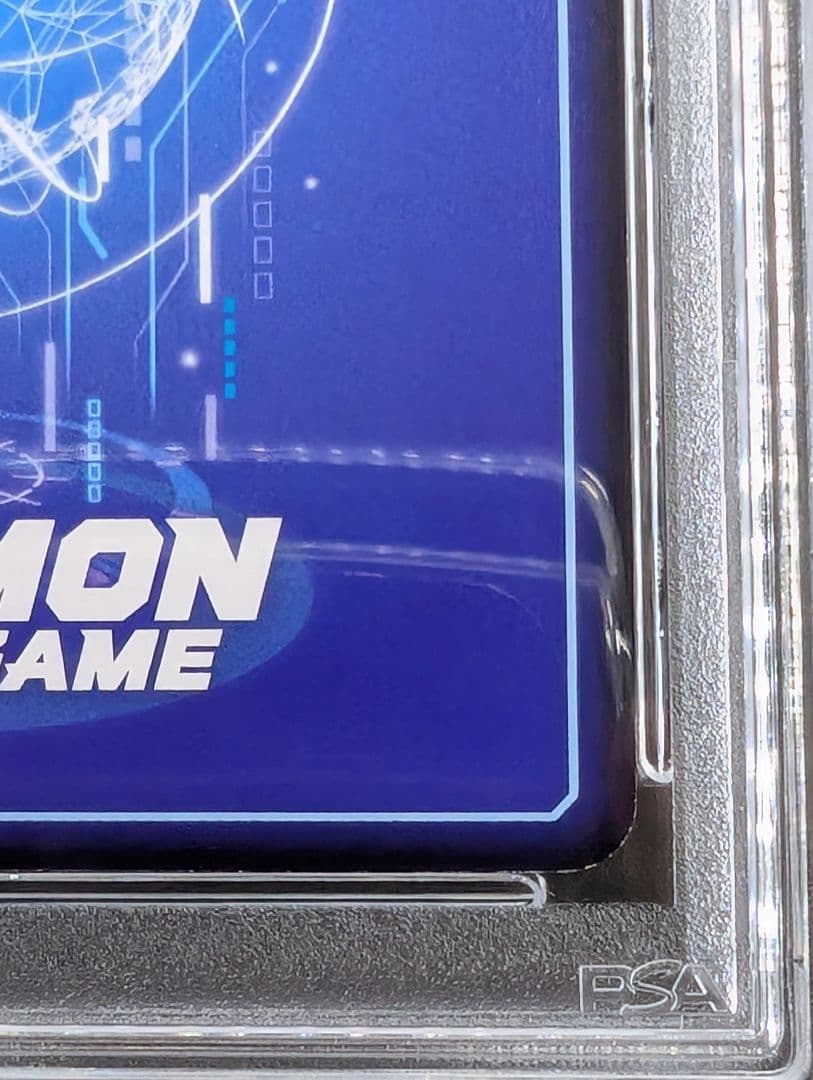 デジモンカード　エンジェウーモン ACE　パラレル　PSA9　BT15-038