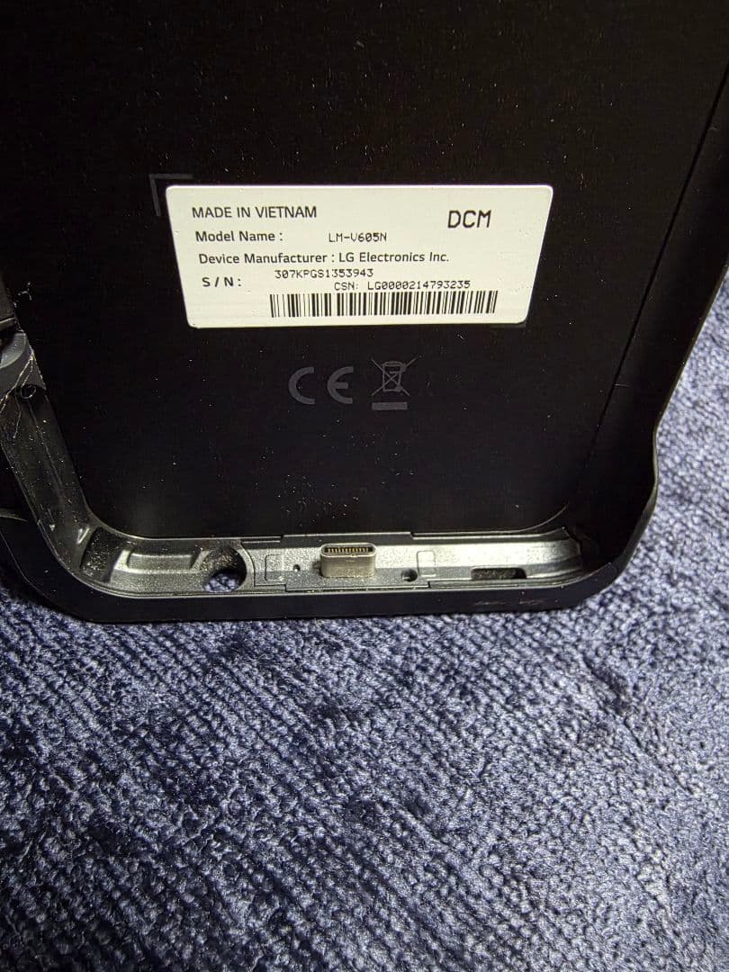 LG V60 ThinQ L-51A 純正デュアルケースのみ