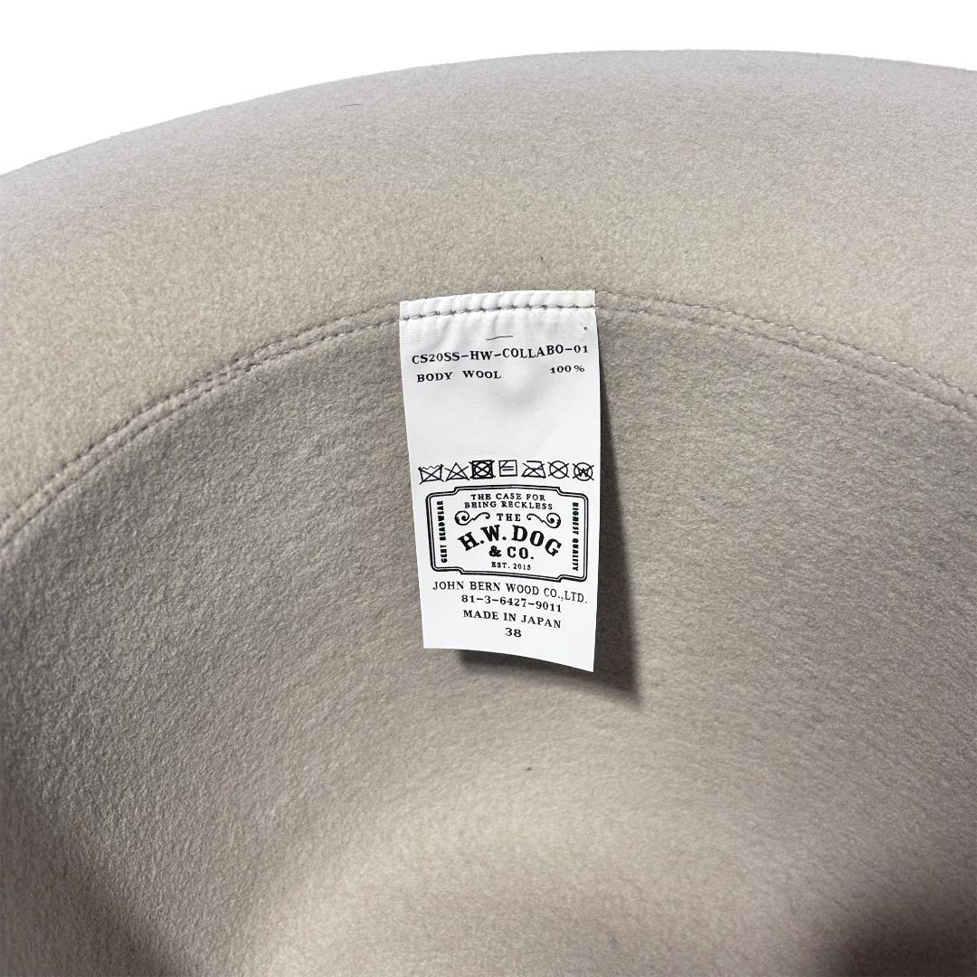 帽子 THE H.W DOG &Co TRAVELERS HAT Size 38