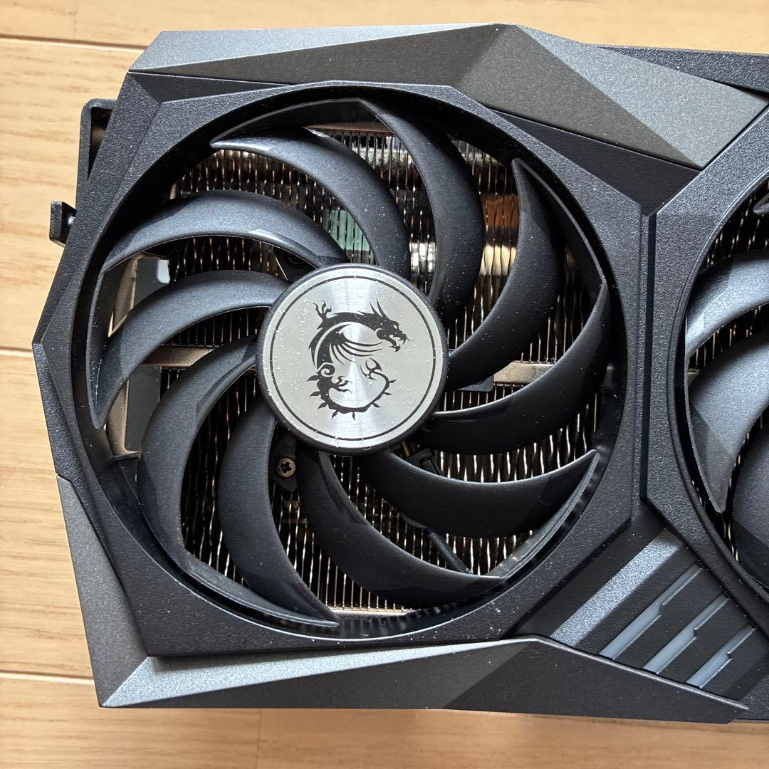MSI RTX 3090 ヒートシンク　ファン　バックプレート　LED