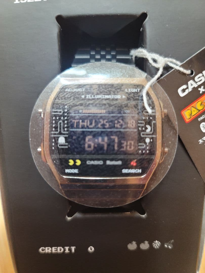 【レア 新品未使用】CASIO ABL-100WEPC-1BJR　パックマン