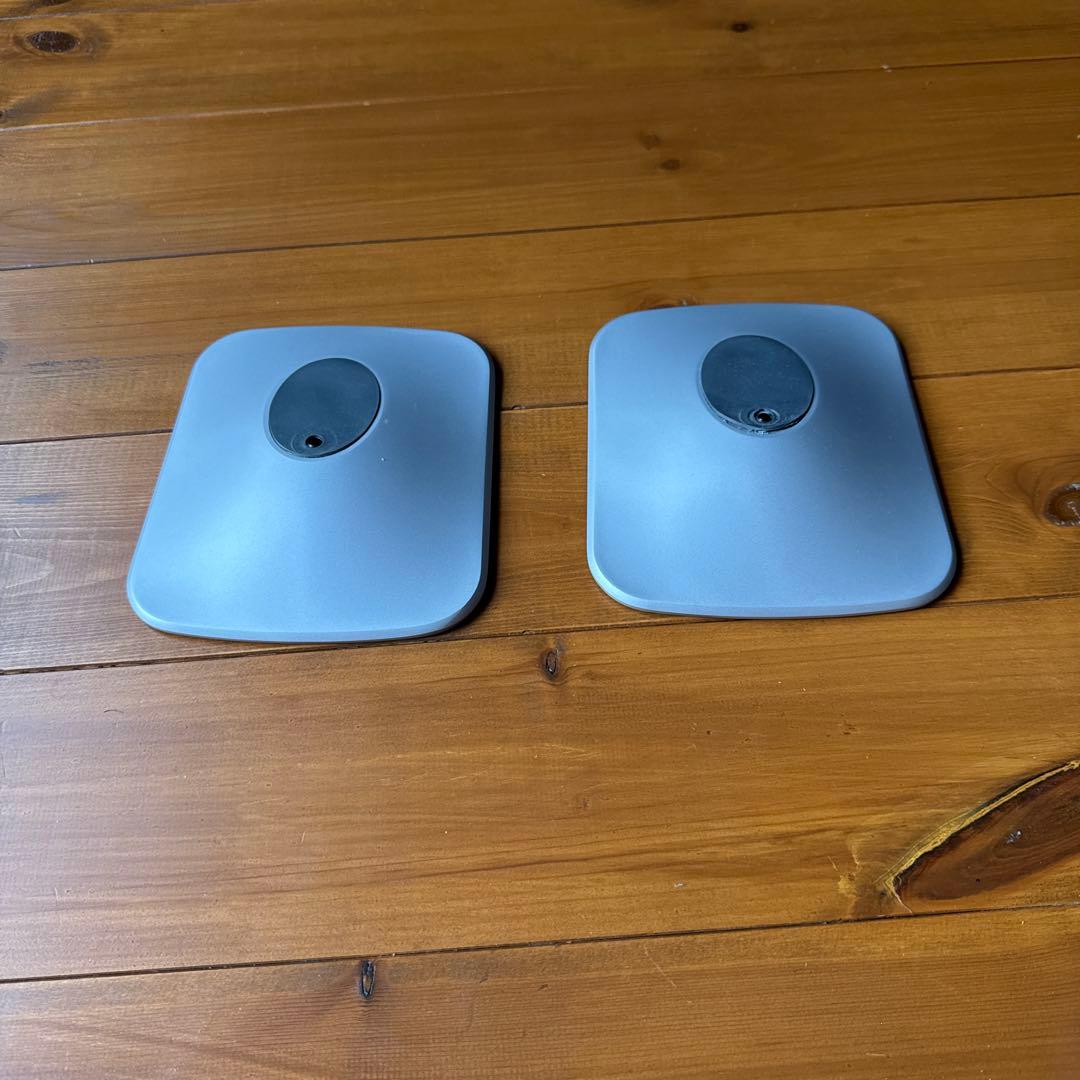 KEF LSX II/LT用 P1 デスクスタンド/デスクパッド （シルバー）