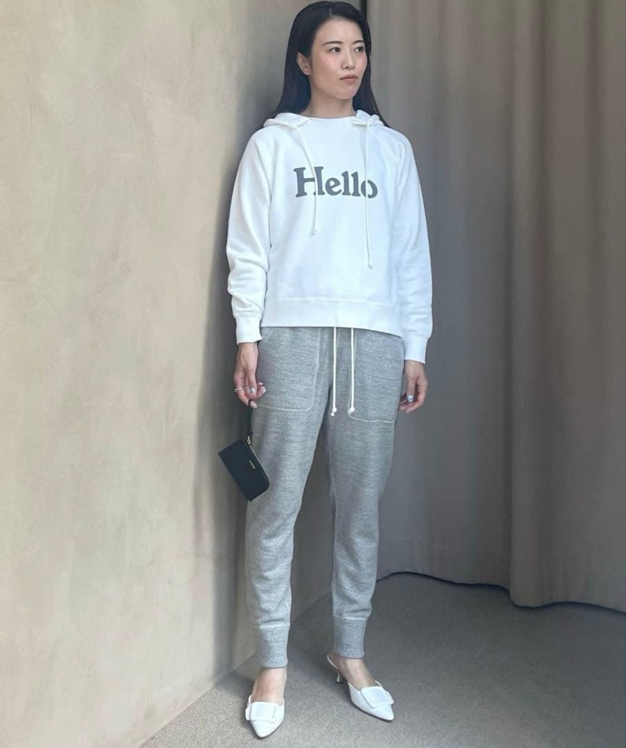 新品　＜MADISONBLUE＞HELLO フーディ　ホワイト