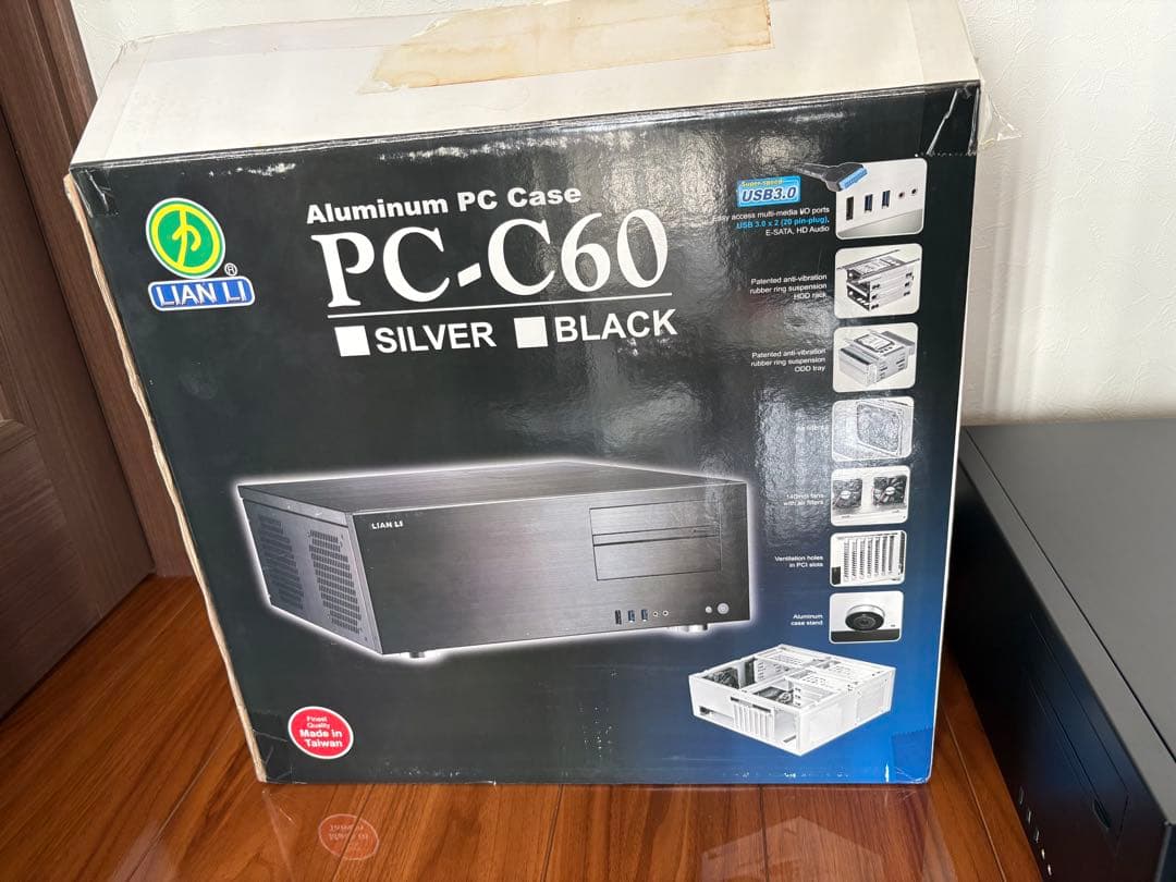 LIAN LI PC-C60B HTPC ホームシアター用　オーディオ用