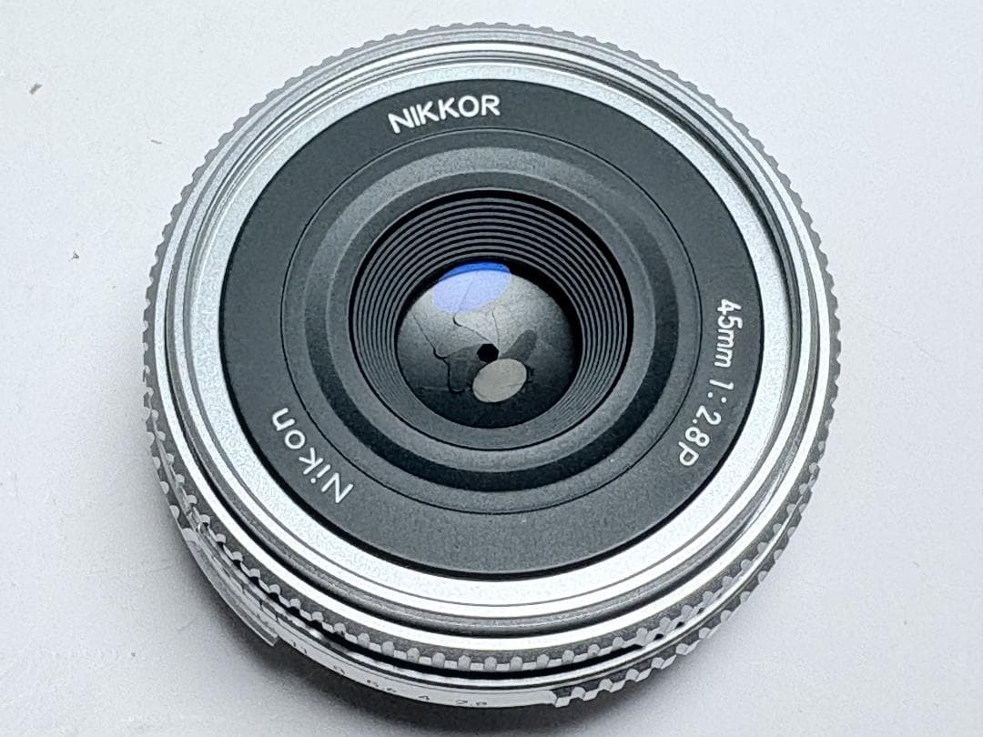 新品級 ニコン Ai-S NIKKOR 45mm F2.8 P シルバー