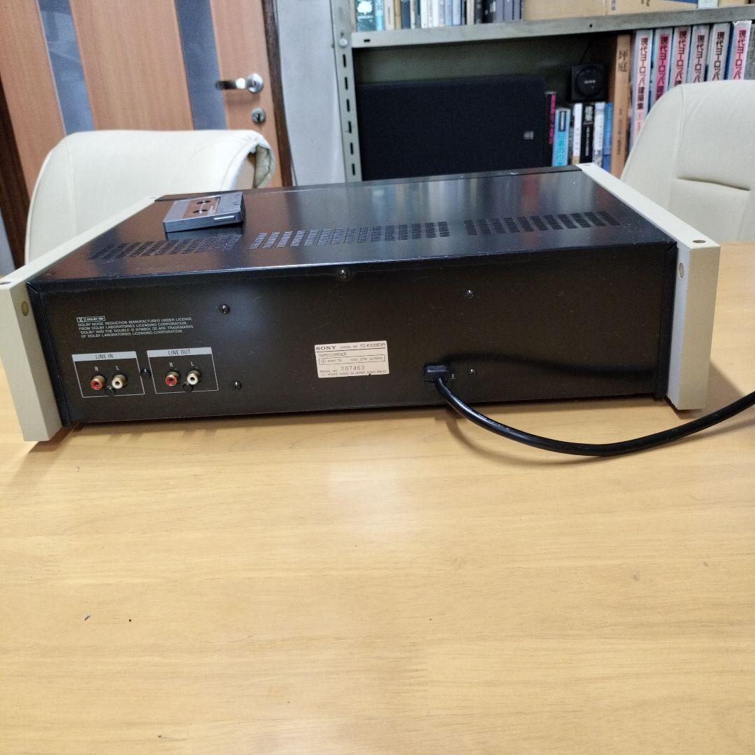 人気機種ソニー333シリーズ　カセットデッキ（オマケ付き）