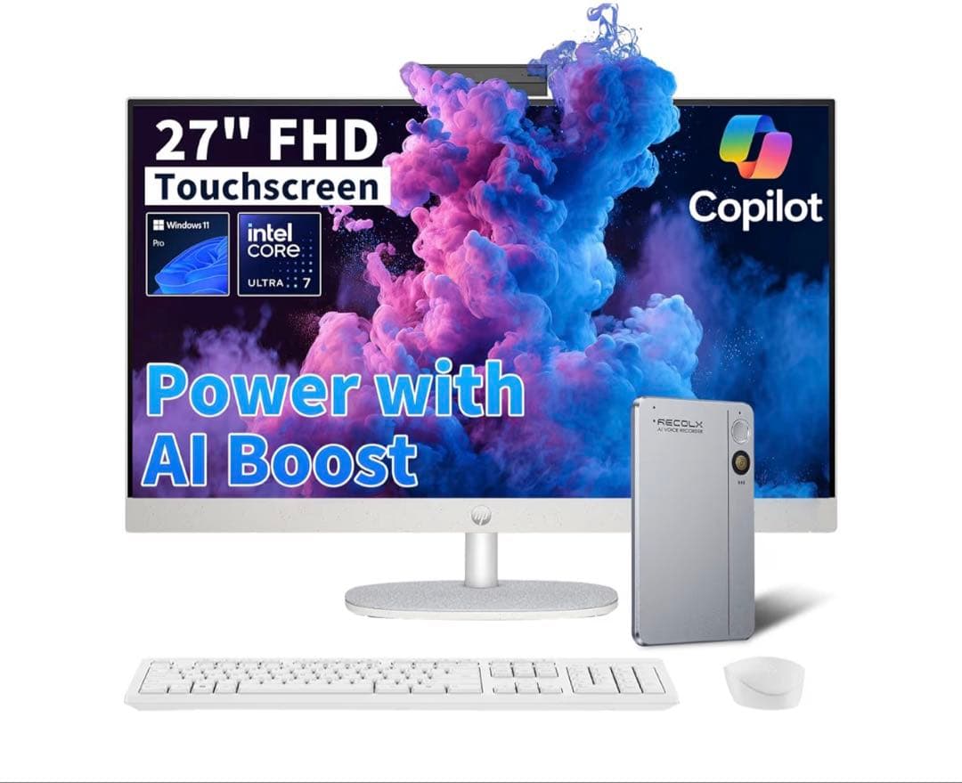 27インチ FHD タッチスクリーン ディスプレイ 本体