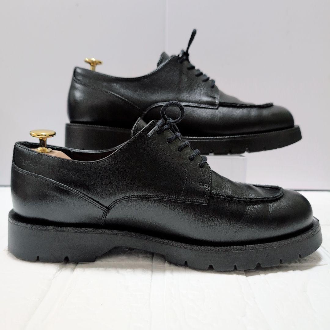 【pk】クレマン フローダ Uチップ レザー シューズ ブラック 26.5