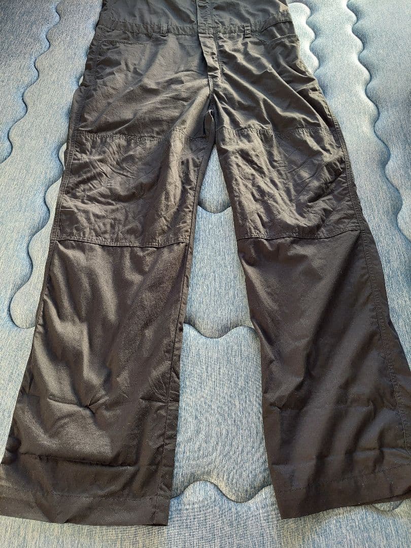 GVLS 黒 半袖オーバーオール