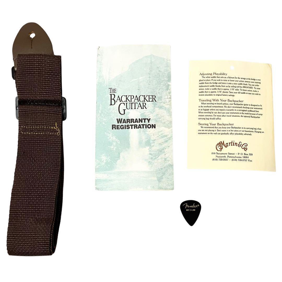 マーティン バックパッカー トラベルギター 純正ソフトケース付 6弦 ギター
