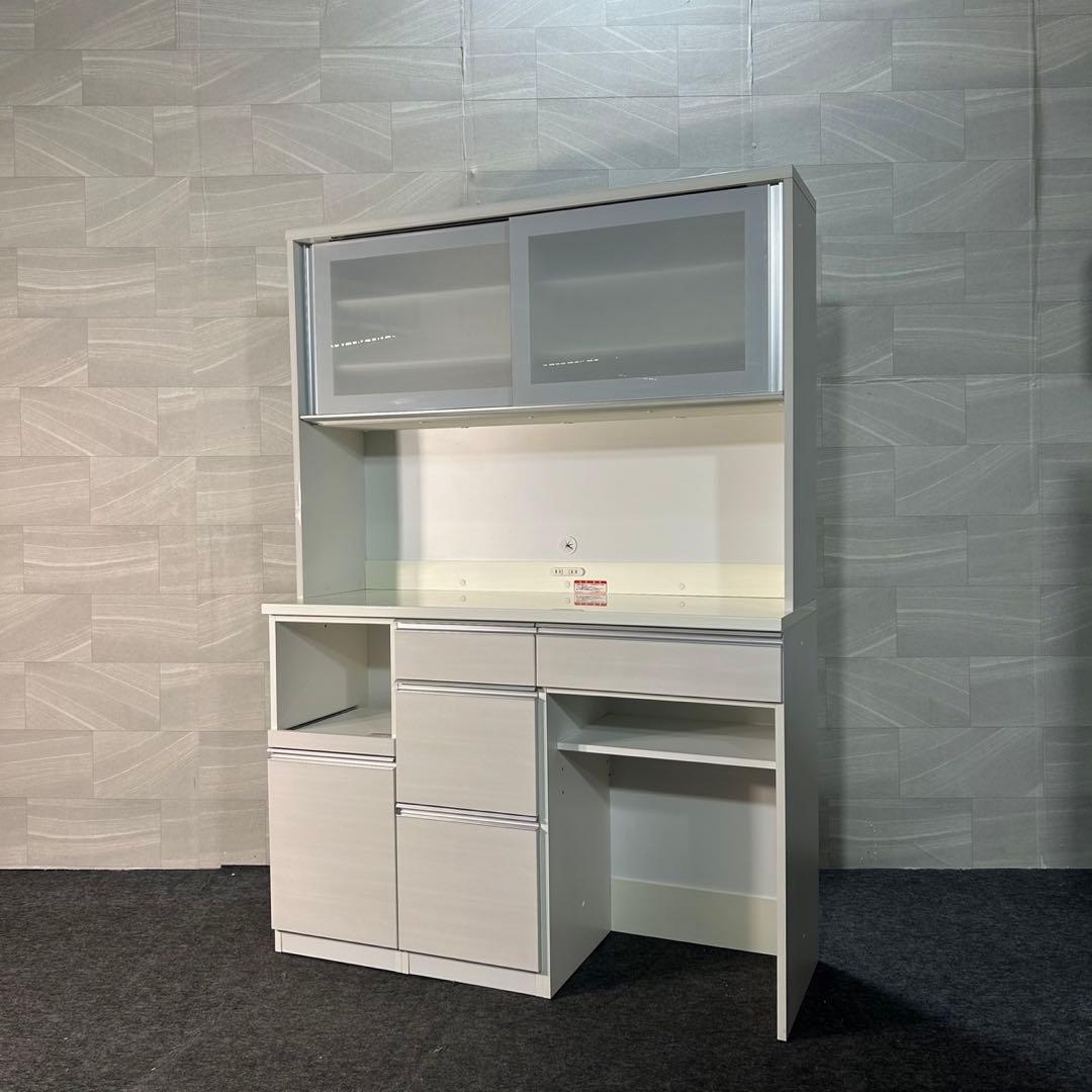 高橋木工 食器棚 チェルシー140 シンプル おしゃれ 格安 家具 d3726