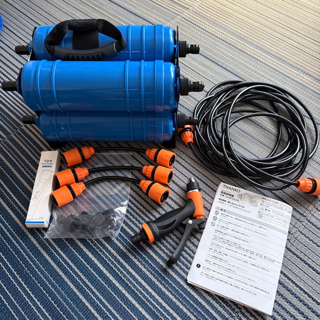 【1回のみ使用】サンコー 水シミZERO 洗車用純水器