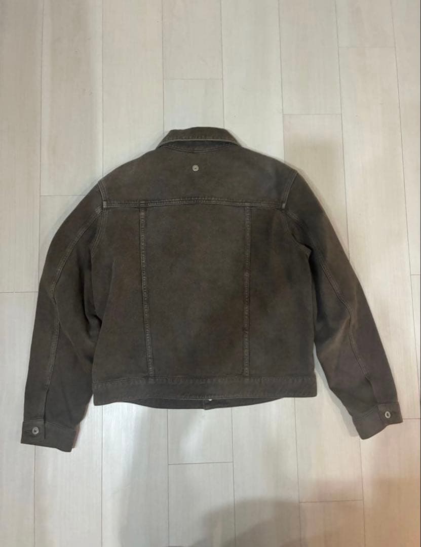 Omar Afridi グレー デニムジャケット 46