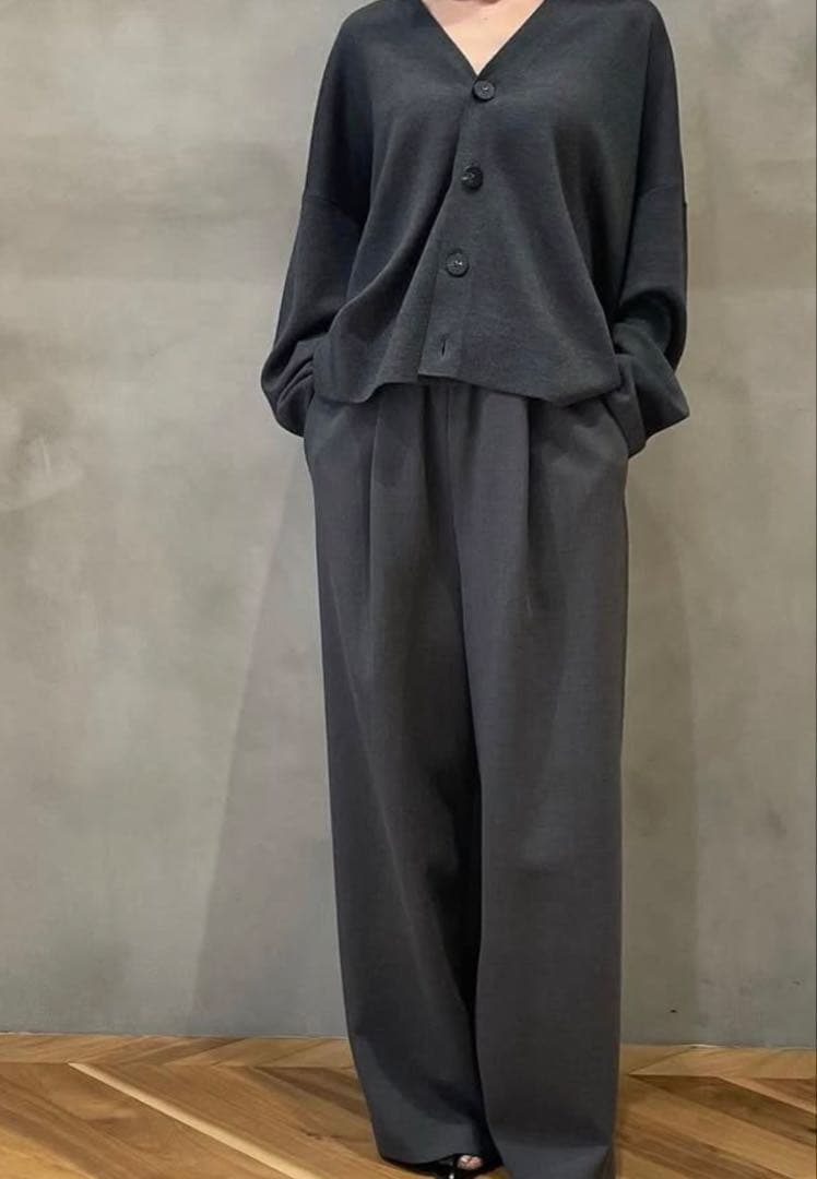 【Deuxieme Classe】新品　ENFOLD V CARDIGAN