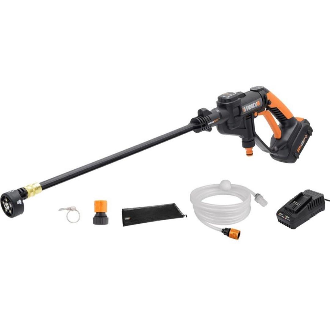 新品未使用 WORX 充電式洗浄ガン Hydroshot ハイドロショット