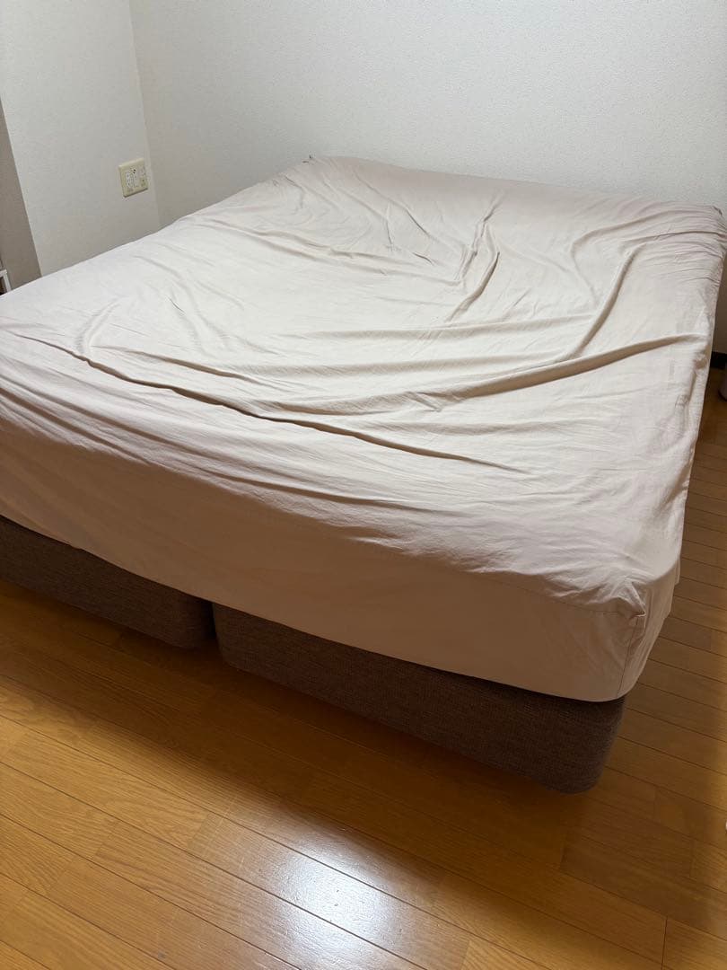 り*ご様 シモンズ　クイーンベット　ダブルクッション　ボトムセット