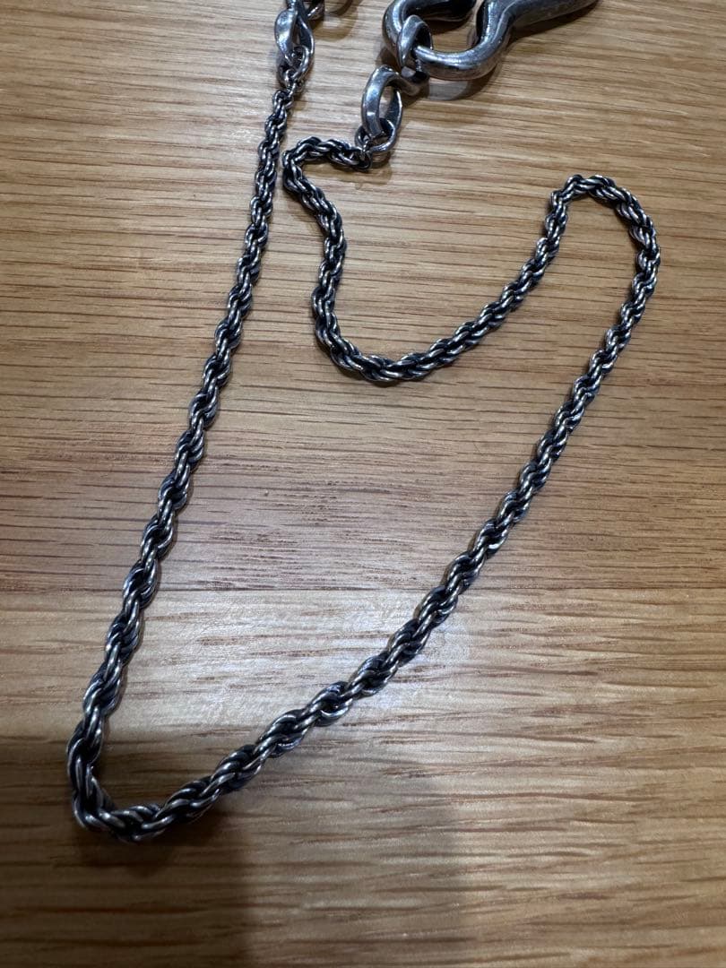 ラウンジリザード　シルバーウォレットチェーン　全長56.8cm