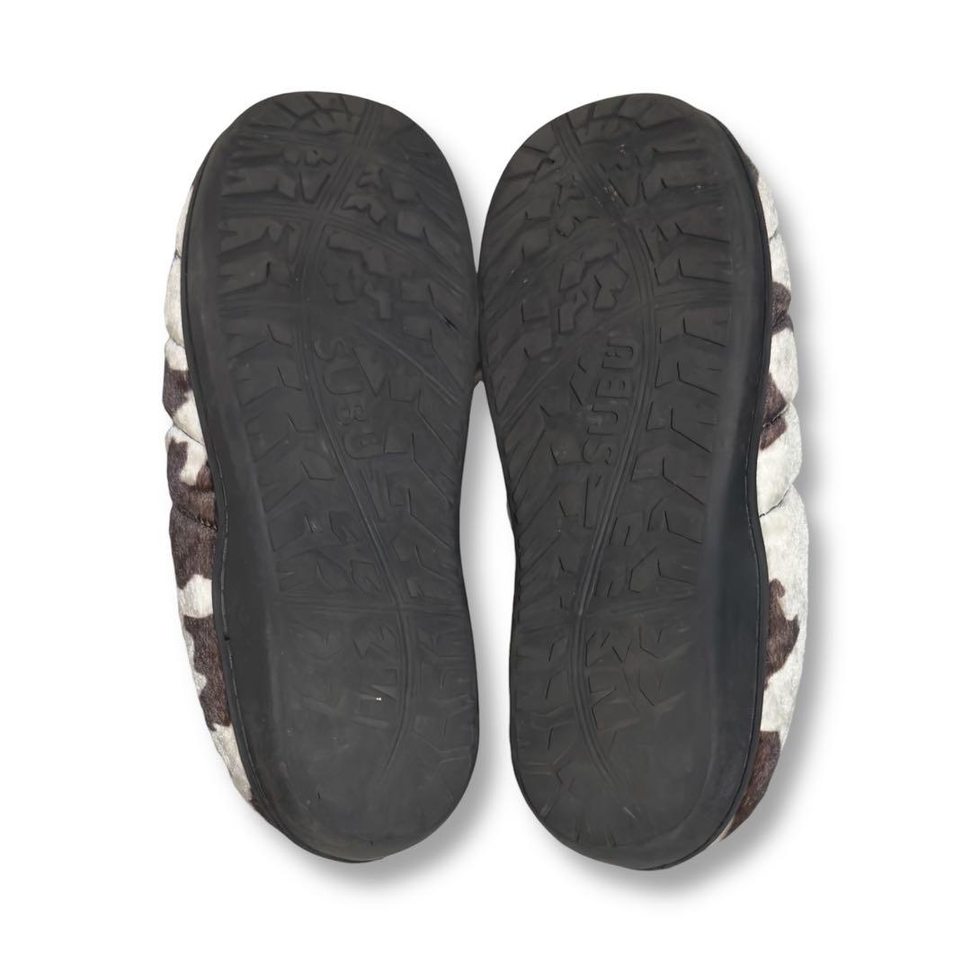 【希少】BEAMS×SUBU 牛柄 冬用スリッパ