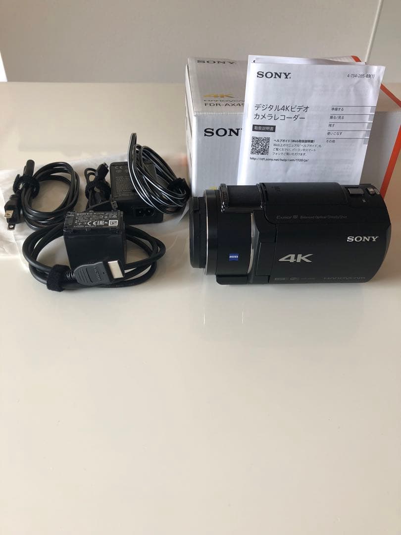 ソニー4KビデオカメラFDR-AX45