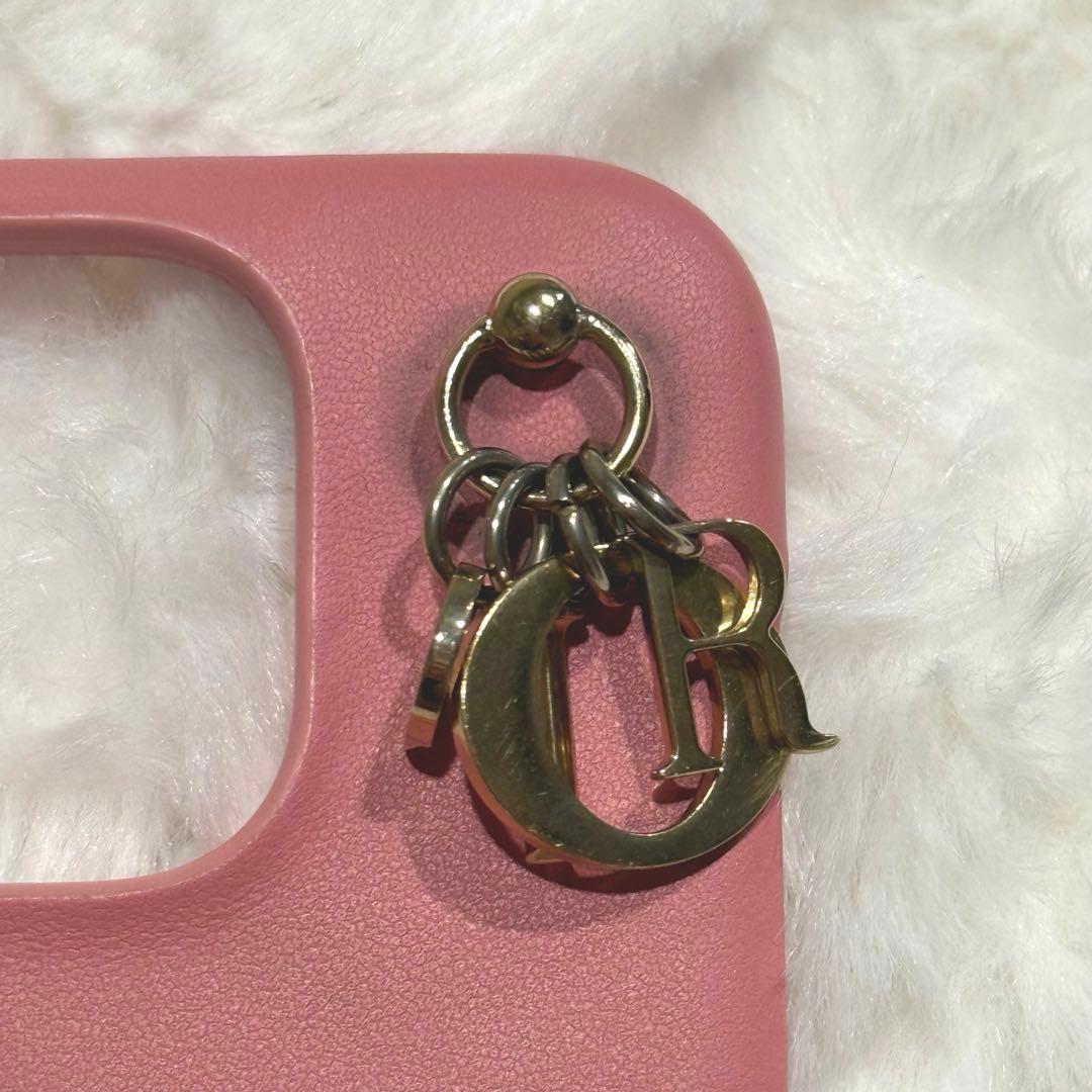DIOR iPhoneケース 14pro ピンク