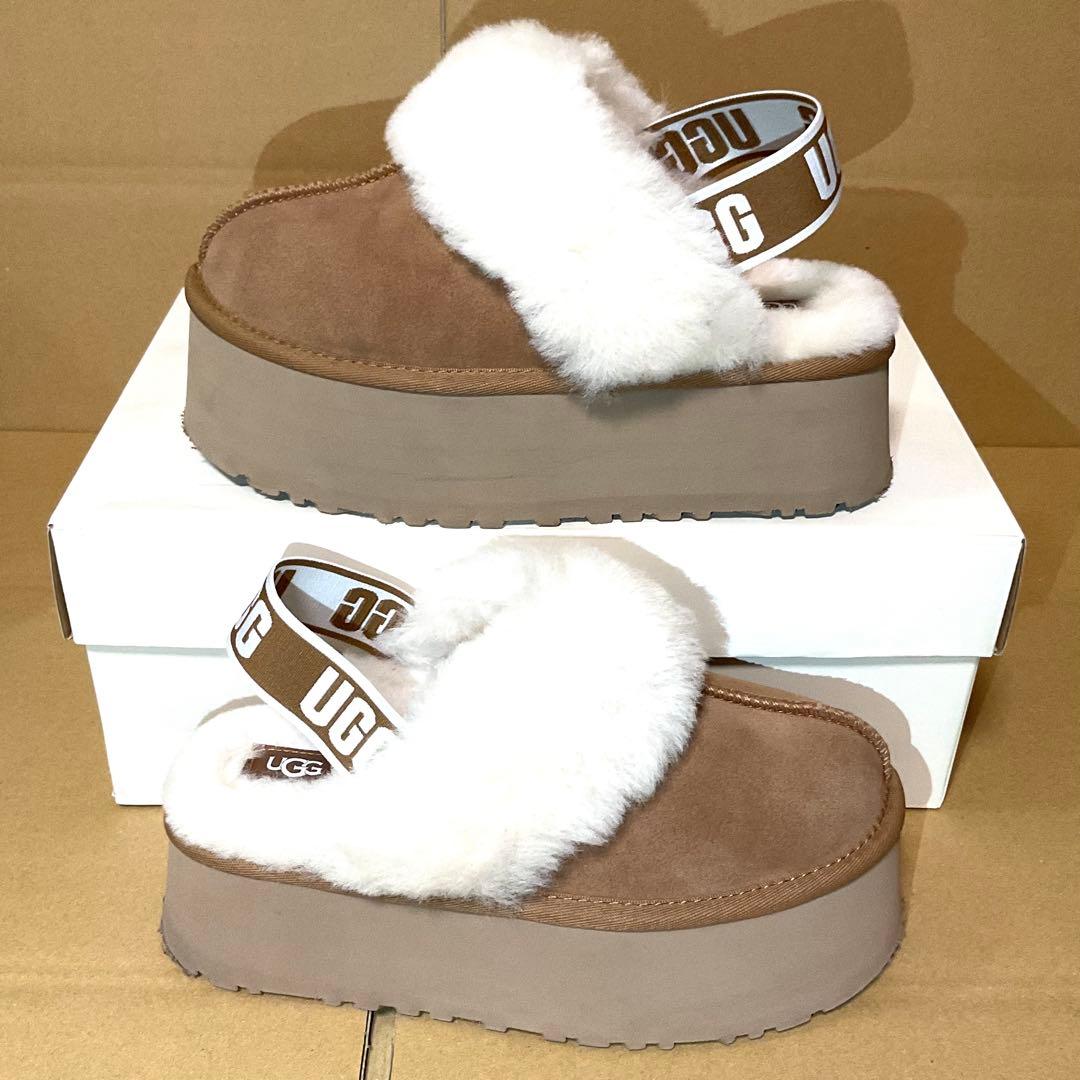 【厚底×極美品】UGG FUNKETTE／23cm