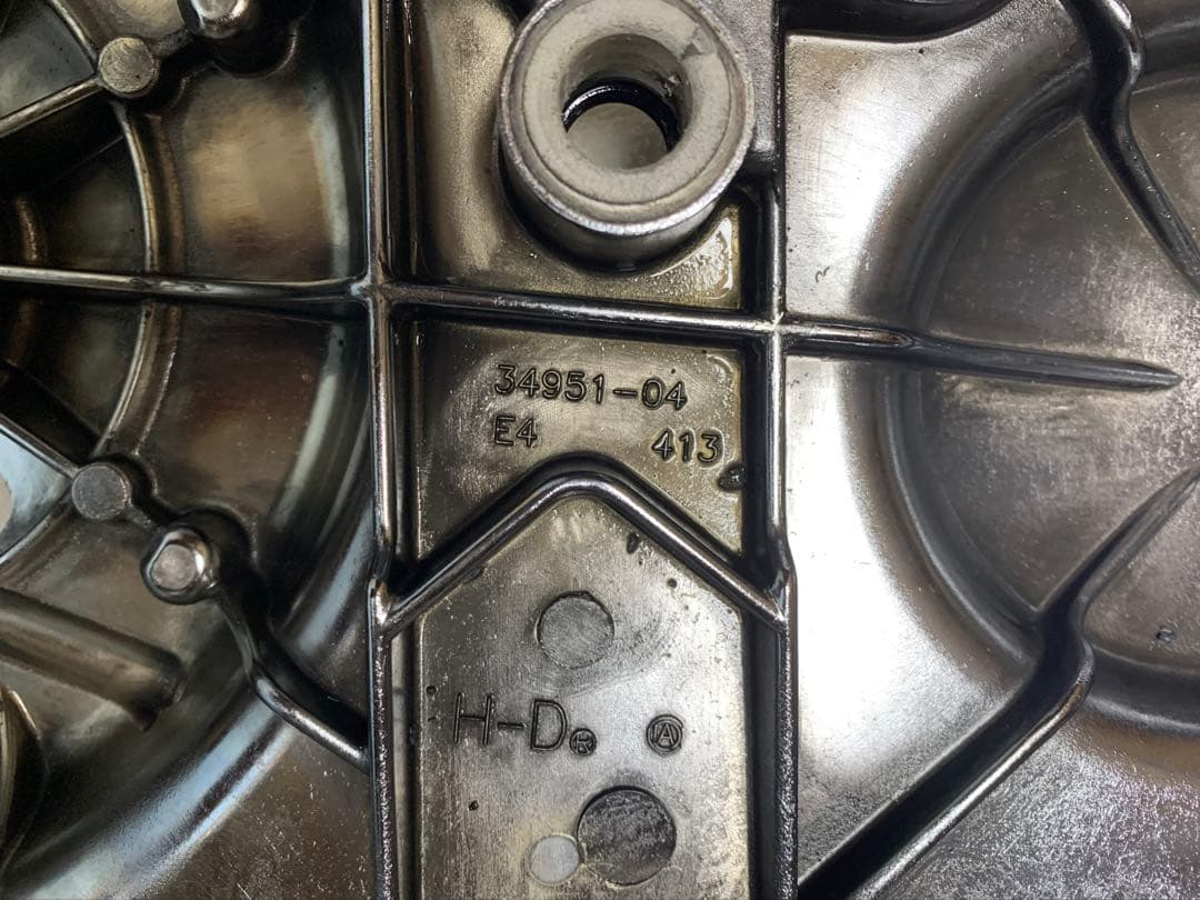 スポーツスター プライマリーカバー・スプロケットカバー・ギアカバーセット メッキ