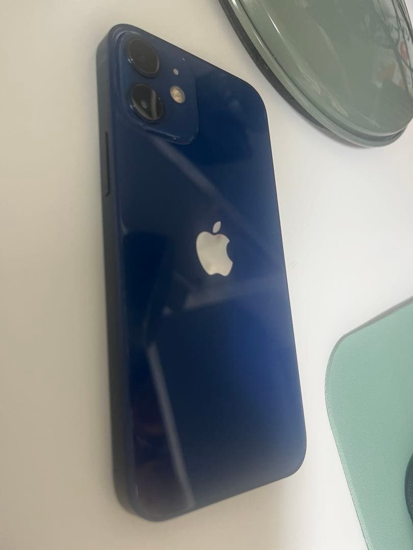 iPhone12mini 256G ブルー バッテリー99% 箱あり